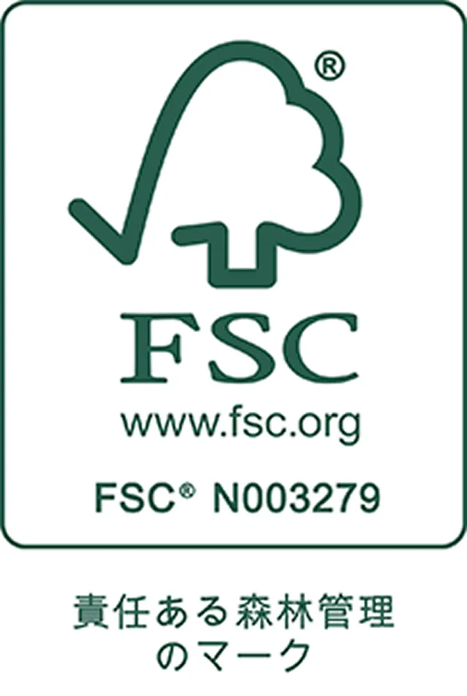 FSC 認証ロゴ 責任ある森林管理のマーク